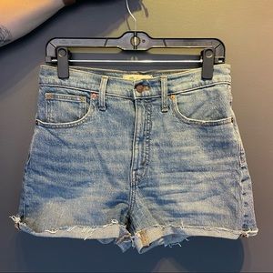 Madewell High Rise Shorts
